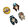 Set de 4 pins Guns N' Roses