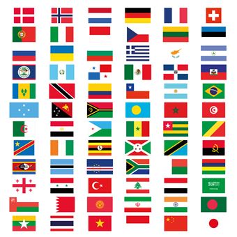 Je découvre les drapeaux - coffret avec puzzle