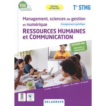 Ressources humaines et communication Tle STMG (2022) - Pochette élève