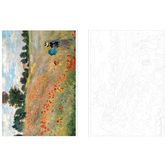 Affiches à colorier : Chefs d'oeuvre de l'impressionnisme