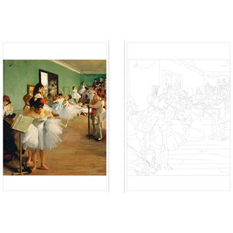 Affiches à colorier : Chefs d'oeuvre de l'impressionnisme