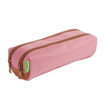 Trousse rectangulaire Tann's 2 compartiments Portofino Rose