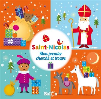 Mon premier cherche et trouve - Saint-Nicolas -  Collectif - cartonné
