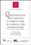 Prise en charge des personnes agees