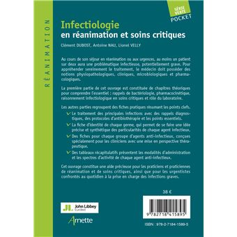Infectiologie en réanimation et soins critiques