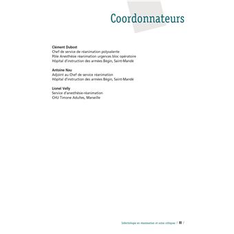 Infectiologie en réanimation et soins critiques