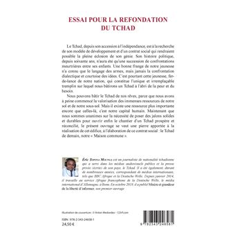 Essai pour la refondation du Tchad