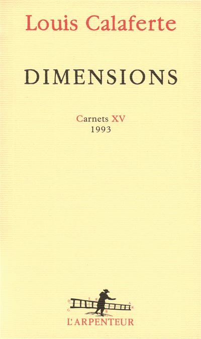 Dimensions - Louis Calaferte - broché