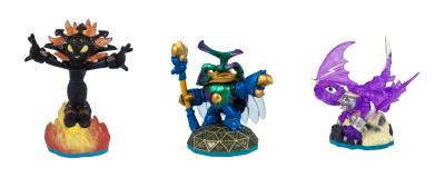 Triple Pack 1 Skylanders Imaginators Smolderdash + Dune Bug + Cynder