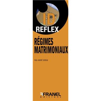 Régimes matrimoniaux