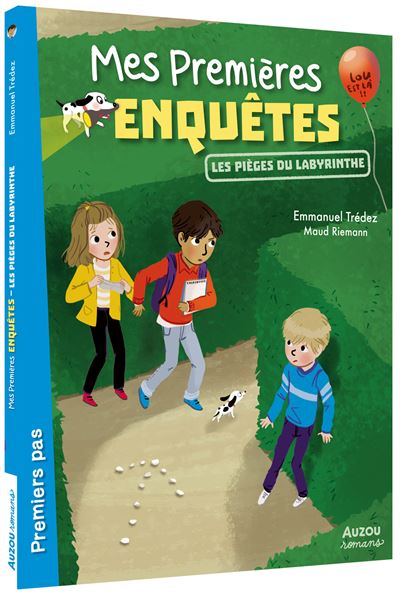 Mes premieres enquetes tome 10 - les pièges du labyrinthe - Emmanuel Trédez - broché