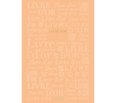 Livre d'or corail
