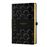 Carnet copper and gold grand format uni art deco gold