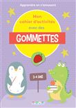 Mon cahier d'activités avec des gommettes 3-4 ans