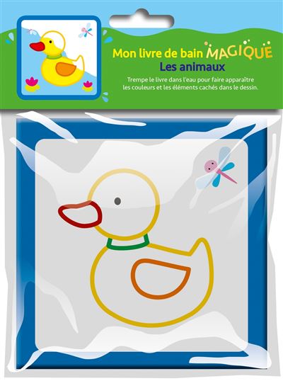 Livre de bain magique - les animaux