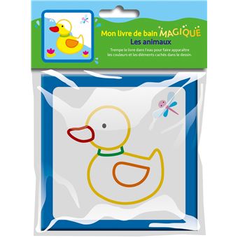 Livre de bain magique - les animaux