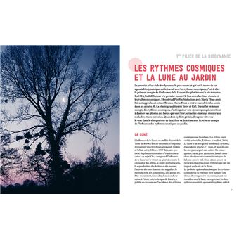 Jardiner avec la Lune en biodynamie 2023