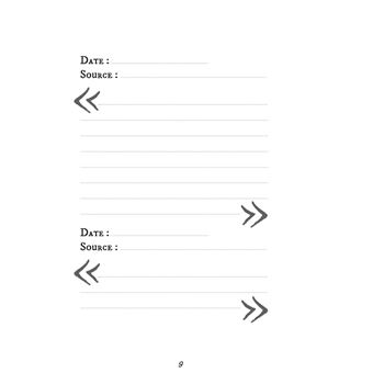 Le journal des phrases et citations que j'aime