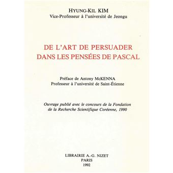 De l'art de persuader dans Les Pensées de Pascal