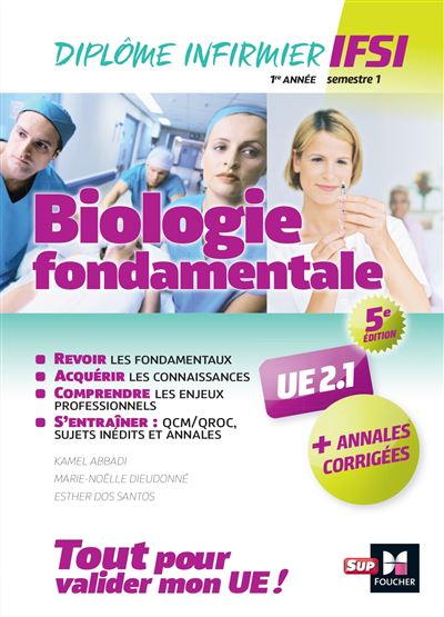 UE 2.1 biologie fondamentale - Diplôme d'état infirmier