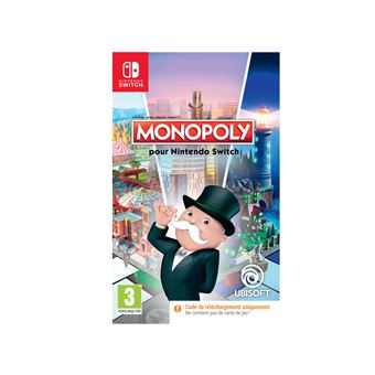 Monopoly Code in a Box Nintendo Switch