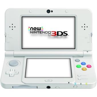 3DS Console Alpha Console Nintendo New prix Coque Pokémon Préinstallé Achat - | Nintendo & + 3DS Saphir fnac Pokémon + - Blanche