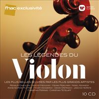 Les Légendes du violon Coffret 10 CD Exclusivité Fnac