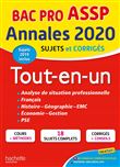 Annales Bac 2020 Le Tout-en-Un Bac Pro ASSP