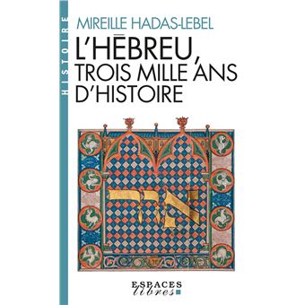 L'Hébreu, trois mille ans d'histoire (Espaces Libres - Histoire)