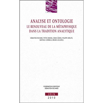 Analyse et ontologie