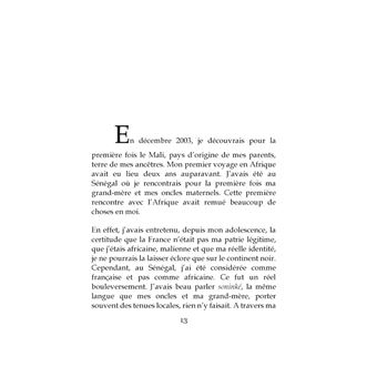 De Bamako à Paris