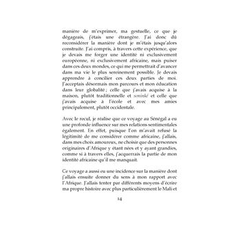 De Bamako à Paris