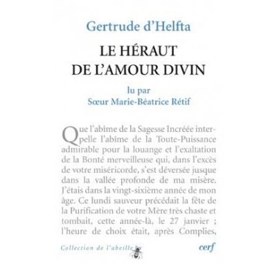 Le héraut de l'amour divin de Ste Gertrude d'Helfta