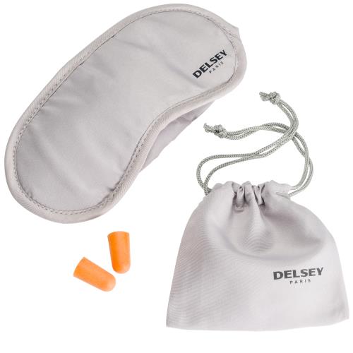 DELSEY MASQUE DE SOMMEIL ET BOULES ANTIB