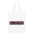 Tote Bag Blackpink Logo Blanc