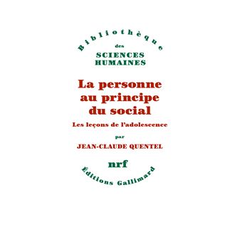 La personne au principe du social