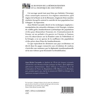 Le business de la démocratisation et la technique du coup d'Etat