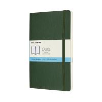 Carnet ligné à couverture rigide Moleskine Clasic Taille XL Vert
