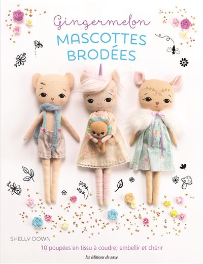 Mascottes brodées de Gingermelon