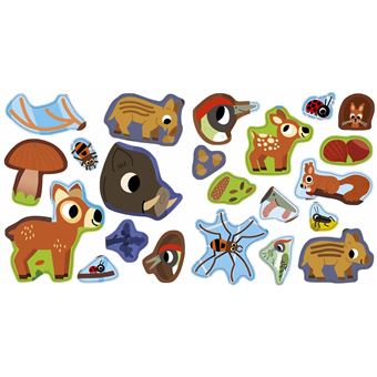 Les animaux de la forêt