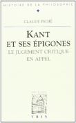 Kant et ses épigones