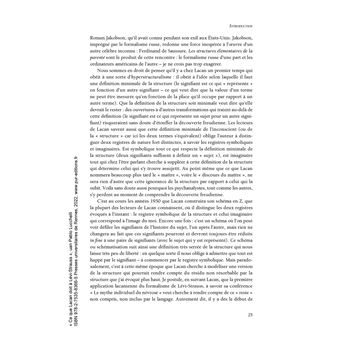 Ce que Lacan doit à Lévi-Strauss