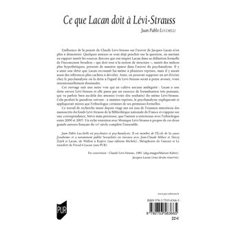 Ce que Lacan doit à Lévi-Strauss