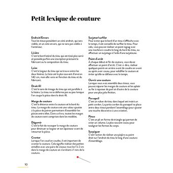 L'atelier de couture. 10 modèles pour créer des accessoires de couture beaux et pratiques