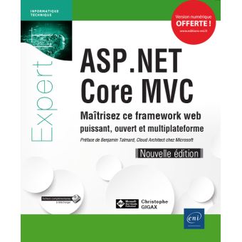 ASP.NET Core MVC - Maîtrisez ce framework web puissant, ouvert et multiplateforme (Nouvelle édition)
