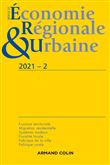 Revue d'économie régionale et urbaine Nº2/2021 Varia
