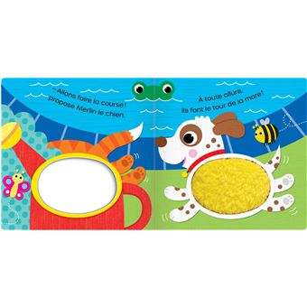 Pouet ! Pouet ! Bébé chat veut jouer - Appuie sur le ventre des animaux pour les entendre faire Pouë