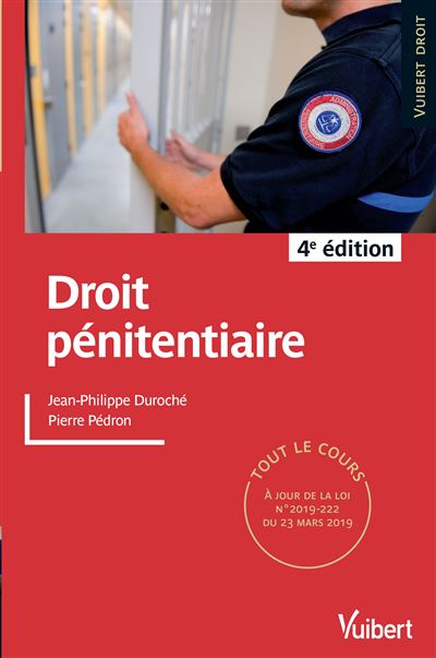 Droit pénitentiaire 2019/2020