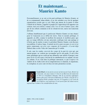 Et maintenant... Maurice Kamto