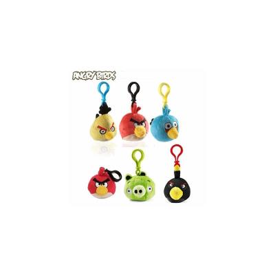 ANGRY BIRDS PLUSH KEYCHAINS ASSORTMENT
